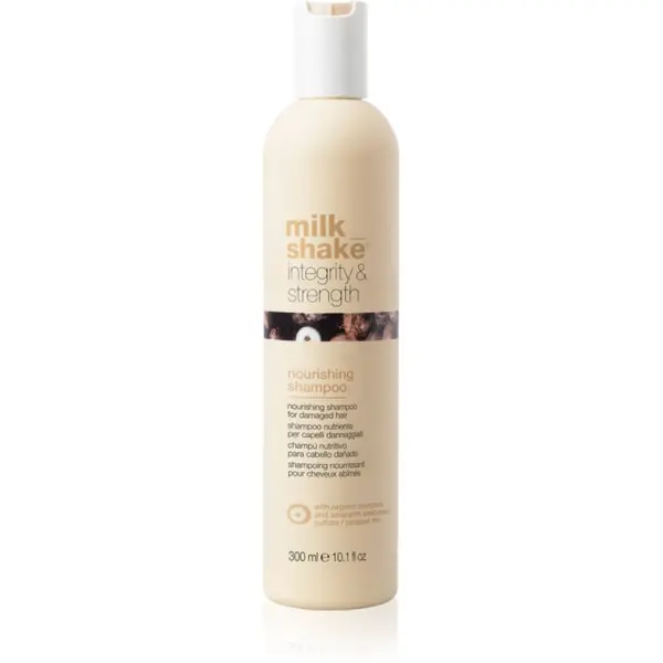 milk_shake® milk_shake® Integrity & Strength Nourishing Shampoo подхранващ шампоан за увредена коса 300 мл.