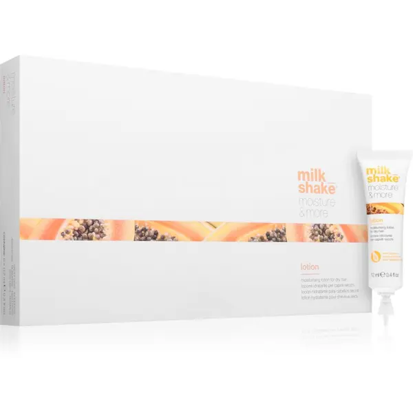 milk_shake® milk_shake® Moisture & More Lotion хидратиращо мляко за суха коса 6x12 мл.