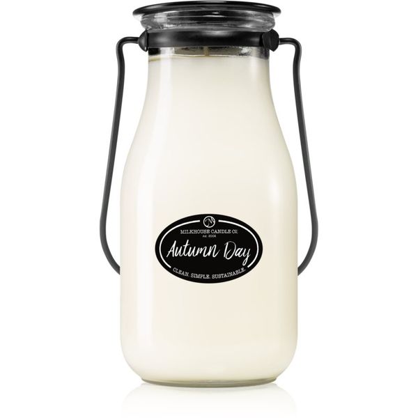 Milkhouse Candle Co. Milkhouse Candle Co. Creamery Autumn Day ароматна свещ I. Milkbottle 396 гр.