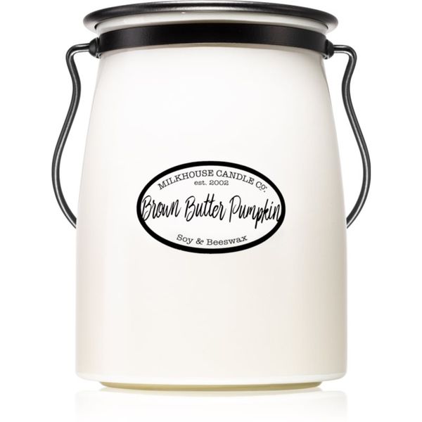 Milkhouse Candle Co. Milkhouse Candle Co. Creamery Brown Butter Pumpkin ароматна свещ Butter Jar 624 гр.