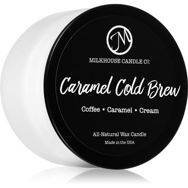 Milkhouse Candle Co. Milkhouse Candle Co. Creamery Caramel Cold Brew ароматна свещ Traveler Tin 106 гр.