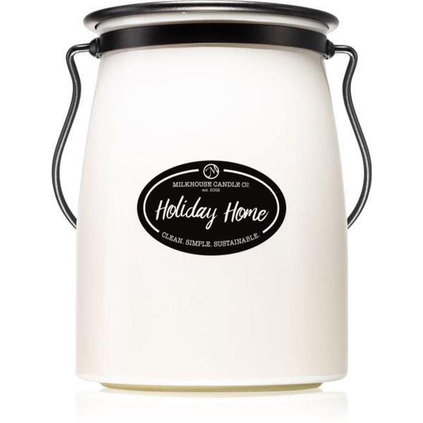 Milkhouse Candle Co. Milkhouse Candle Co. Creamery Holiday Home ароматна свещ Butter Jar 624 гр.