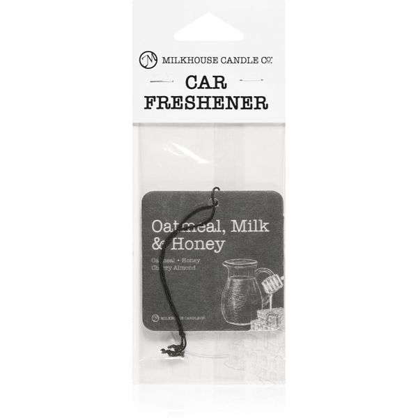 Milkhouse Candle Co. Milkhouse Candle Co. Creamery Oatmeal, Milk & Honey ароматизирана свещ за колата 1 бр.