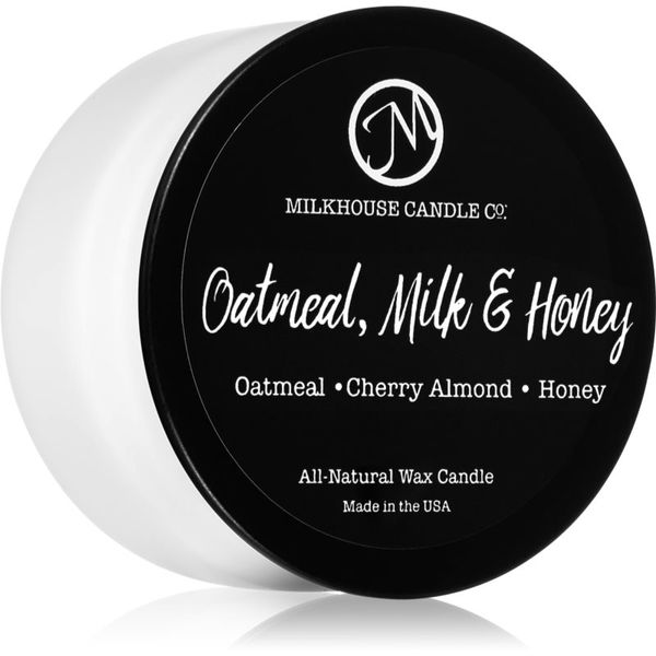 Milkhouse Candle Co. Milkhouse Candle Co. Creamery Oatmeal, Milk & Honey ароматна свещ Sampler Tin 42 гр.