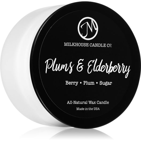 Milkhouse Candle Co. Milkhouse Candle Co. Creamery Plums & Elderberry ароматна свещ Sampler Tin 42 гр.