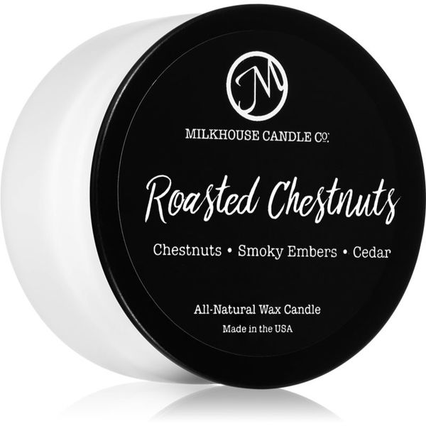 Milkhouse Candle Co. Milkhouse Candle Co. Creamery Roasted Chestnuts ароматна свещ Sampler Tin 42 гр.