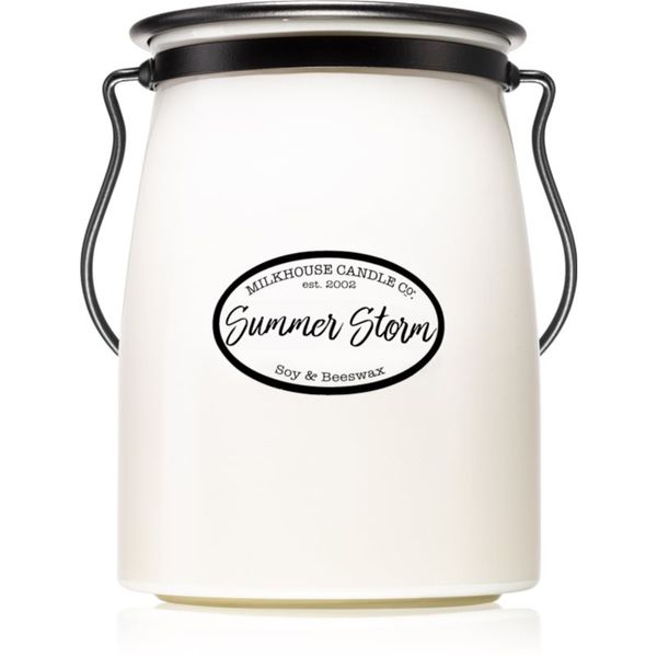Milkhouse Candle Co. Milkhouse Candle Co. Creamery Summer Storm ароматна свещ  Butter Jar 624 гр.