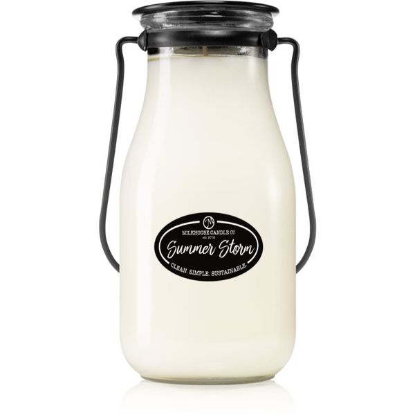 Milkhouse Candle Co. Milkhouse Candle Co. Creamery Summer Storm ароматна свещ Milkbottle 397 гр.