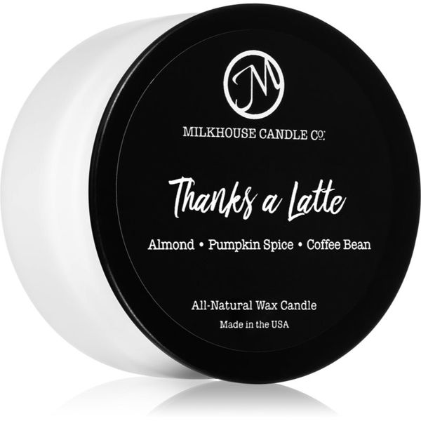 Milkhouse Candle Co. Milkhouse Candle Co. Creamery Thanks A Latte ароматна свещ Sampler Tin 42 гр.