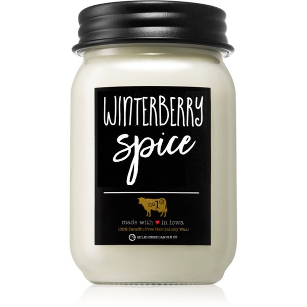 Milkhouse Candle Co. Milkhouse Candle Co. Farmhouse Winterberry Spice ароматна свещ 369 гр.