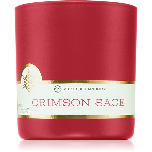 Milkhouse Candle Co. Milkhouse Candle Co. LE Winter Crimson Sage ароматна свещ 226 гр.