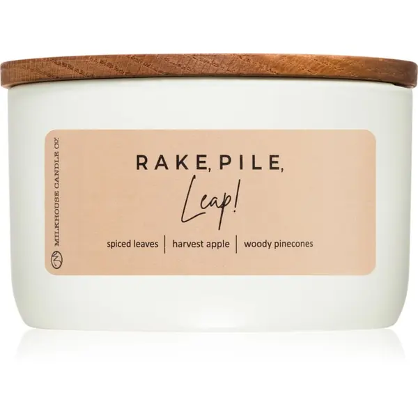 Milkhouse Candle Co. Milkhouse Candle Co. Statement Rake, Pile, Leap! ароматна свещ 283 гр.