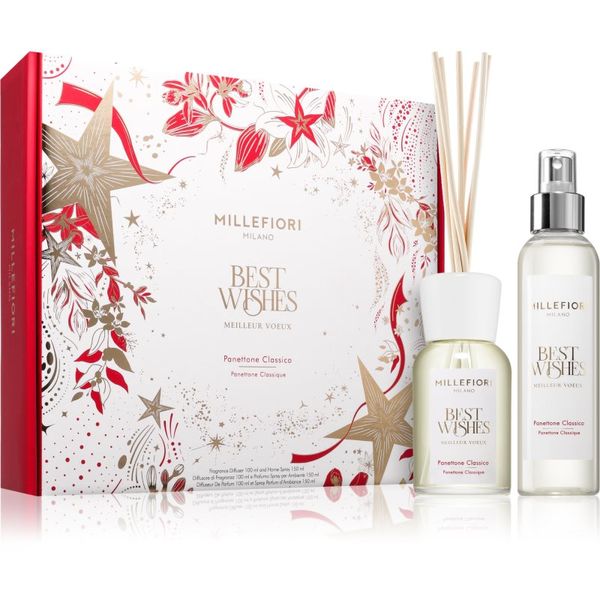 Millefiori Millefiori Best Wishes Panettone Classico подаръчен комплект