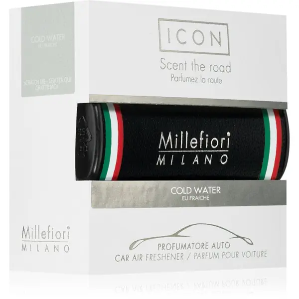Millefiori Millefiori Icon Cold Water aроматизатор за автомобил 1 бр.