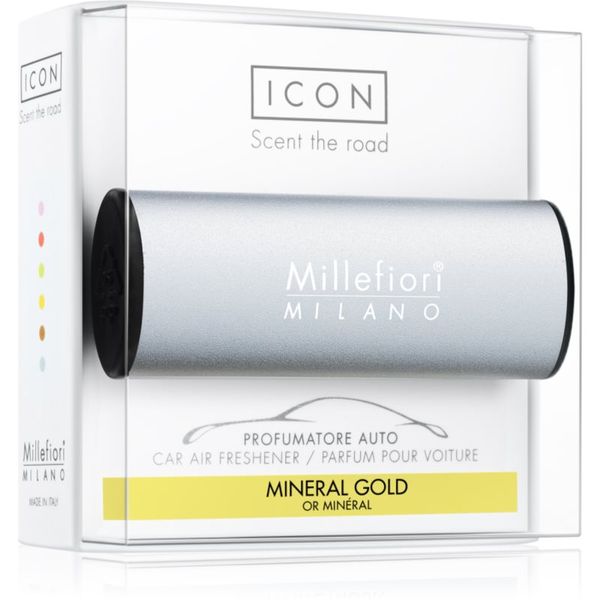 Millefiori Millefiori Icon Mineral Gold aроматизатор за автомобил Metallo 1 бр.