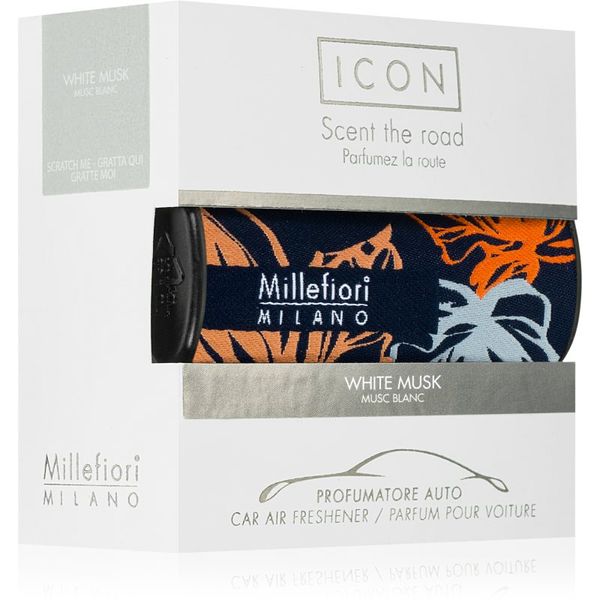 Millefiori Millefiori Icon White Musk aроматизатор за автомобил I. 1 бр.