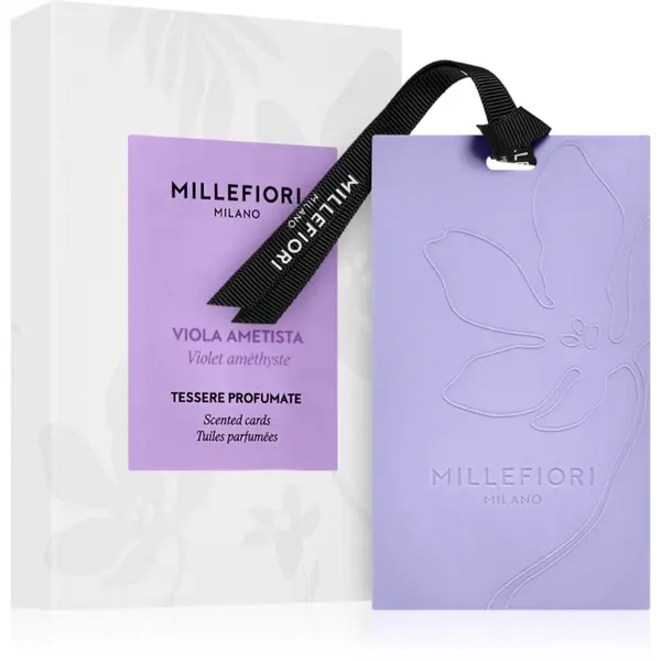 Millefiori Millefiori Milano Laundry Viola Ametista ароматизирана карта 3 бр.