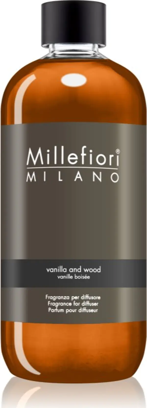 Millefiori Millefiori Milano Vanilla & Wood пълнител за арома дифузери 500 мл.