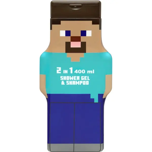 Minecraft Minecraft Shower Gel & Shampoo нежен душ гел и шампоан за деца 400 мл.