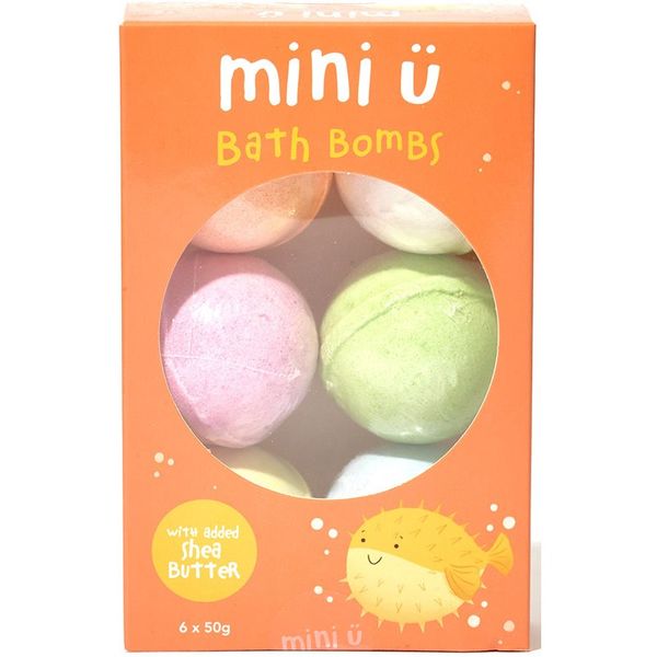 Mini-U Mini-U Bath Bomb 6 Pack пенлива топка за вана 6x50 гр.