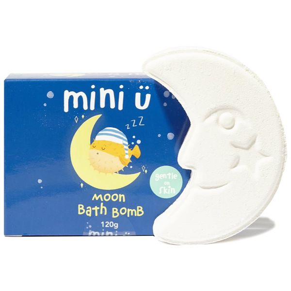 Mini-U Mini-U Bath Bomb бомбичка за вана за деца Moon 120 гр.