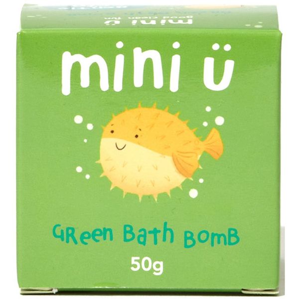 Mini-U Mini-U Bath Bomb Green пенлива топка за вана 50 гр.
