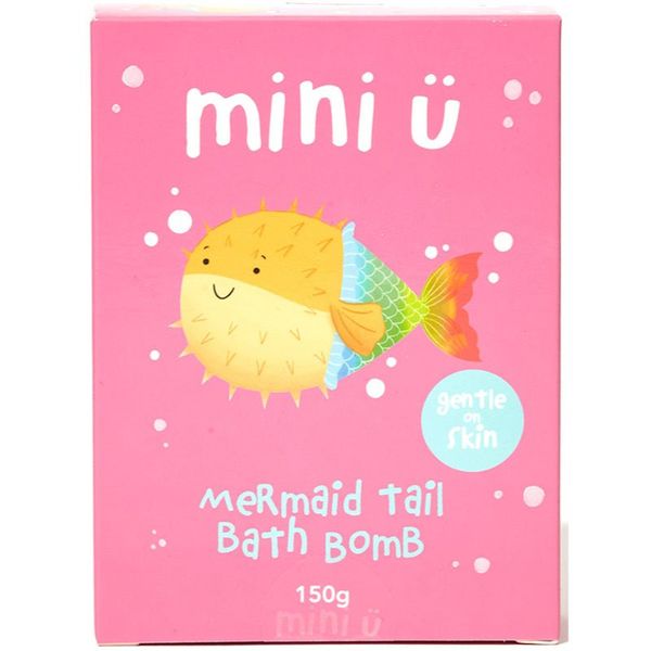 Mini-U Mini-U Bath Bomb Mermaid Tail пенлива топка за вана 150 гр.