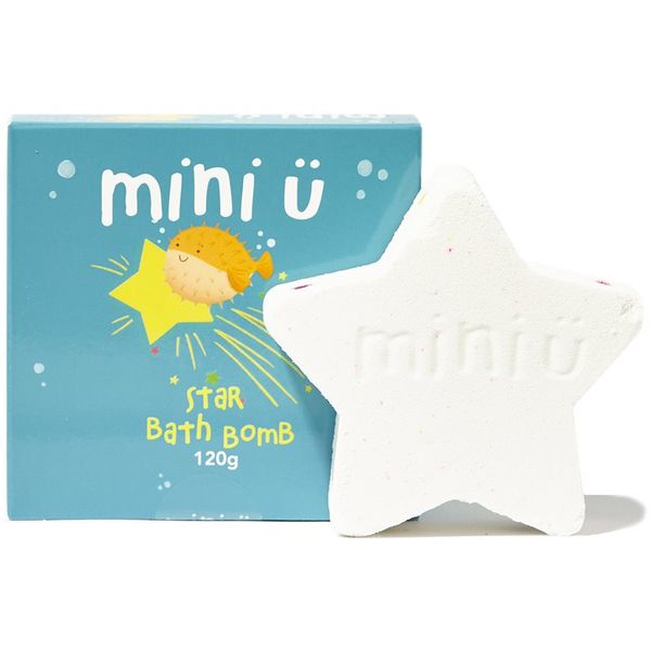 Mini-U Mini-U Bath Bomb Star бомбичка за вана за деца 120 гр.