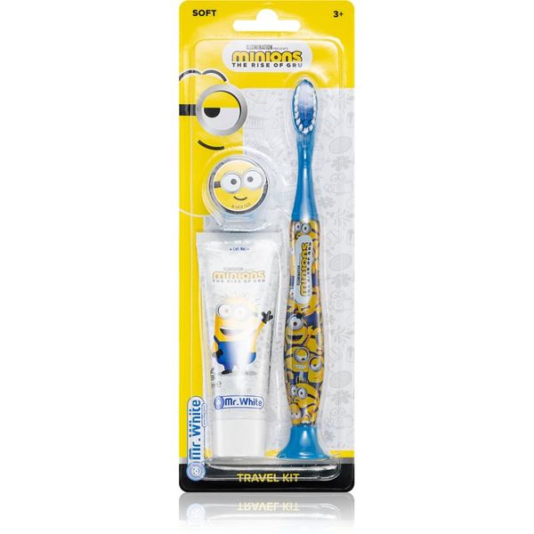 Minions Minions Travel Kit Комплект за дентална грижа 3y+(за деца )