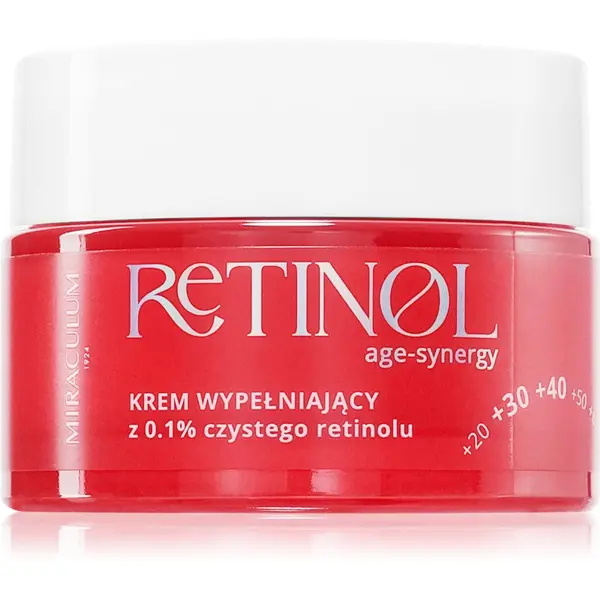Miraculum Miraculum AGE-SYNERGY RETINOL 0.1% активен нощен крем за редукция на пигментни петна с ретинол 50 мл.