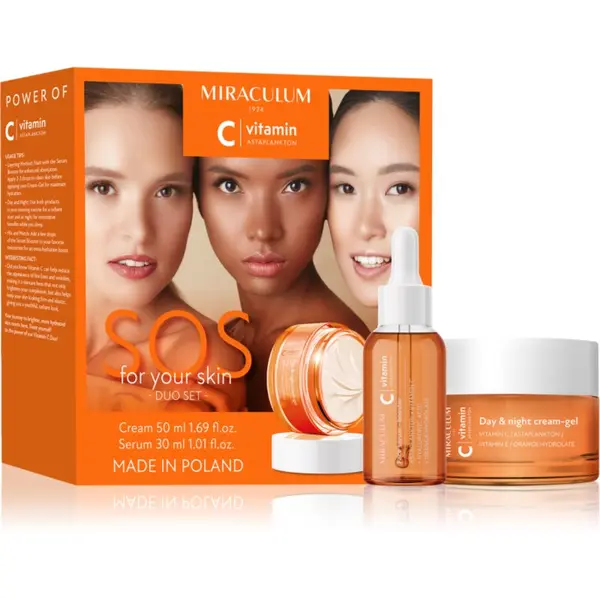 Miraculum Miraculum SOS For your skin Astaplankton Set подаръчен комплект за лице 2 бр.