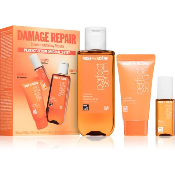 mise en scene mise en scene Perfect Original Kit комплект за блясък и мекота на косата