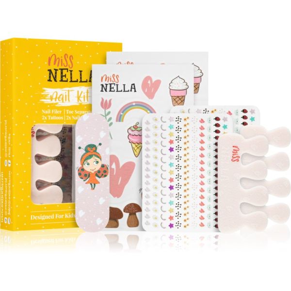 Miss Nella Miss Nella Nail Kit Set Manicure Kit for Children комплект за маникюр (за деца )