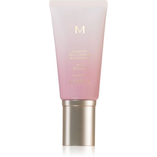 Missha Missha M Signature Real Complete Ex ВВ крем за безупречен изравнен тен на кожата SPF 30 цвят No.23 45 гр.