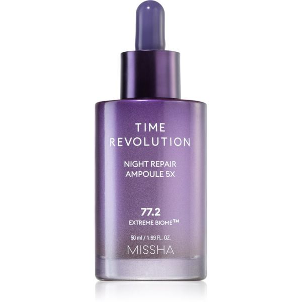 Missha Missha Time Revolution Night Repair Ampoule интензивна нощна грижа с анти-бръчков ефект 50 мл.