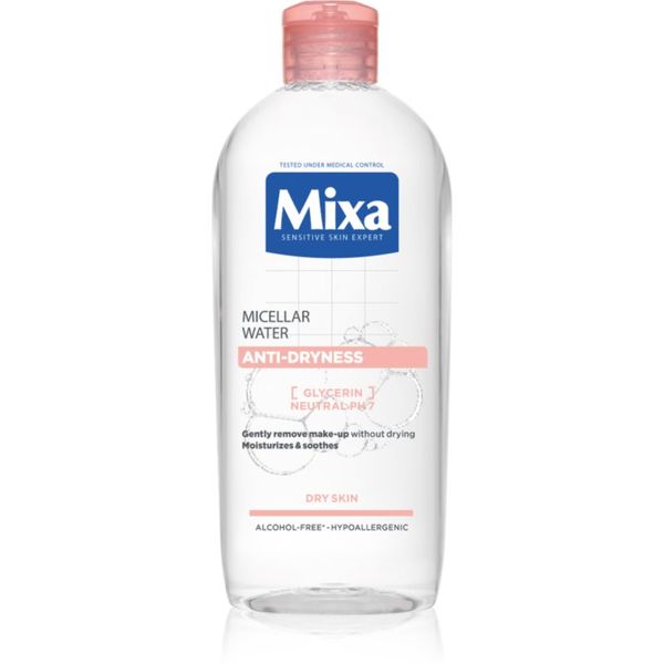 MIXA MIXA Anti-Dryness мицеларна вода против изсушаване на кожата 400 мл.