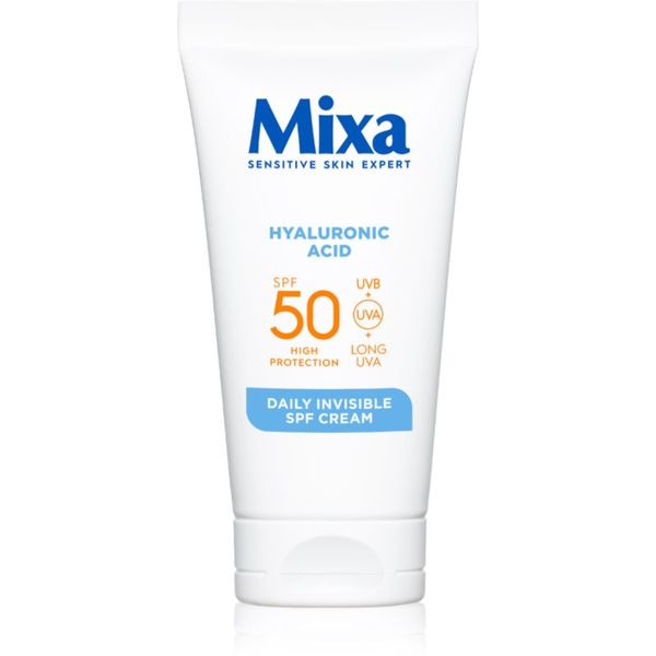 MIXA MIXA Daily Invisible SPF Cream хидратиращ дневен крем SPF 50 50 мл.