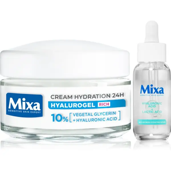 MIXA Mixa Hyalurogel комплект за дехидратирана суха кожа