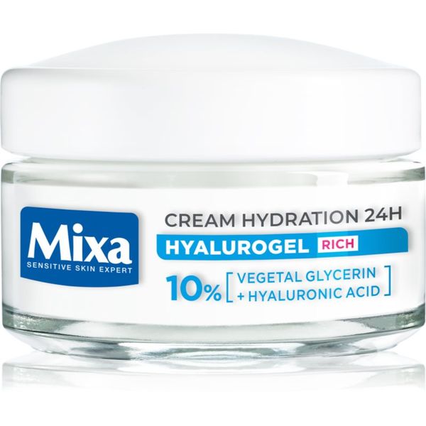 MIXA MIXA Hyalurogel Rich интензивно хидратиращ дневен крем с хиалуронова киселина 50 мл.