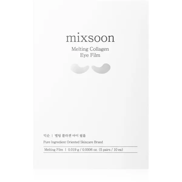 mixsoon mixsoon Melting Collagen Eye Film озаряваща платнена маска за околоочната област 5x2 бр.