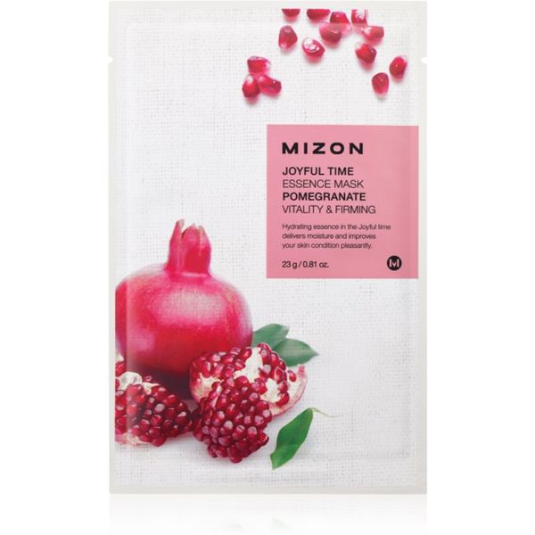 Mizon Mizon Joyful Time Pomegranate платнена маска за лице с енергизиращ ефект 23 гр.