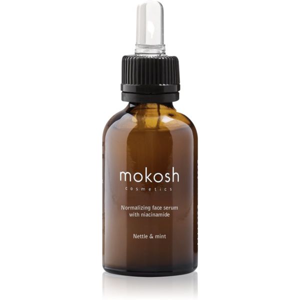 Mokosh Mokosh Nettle & Mint изравняващ серум за подобряване качеството на кожата с освежаващ ефект 30 мл.