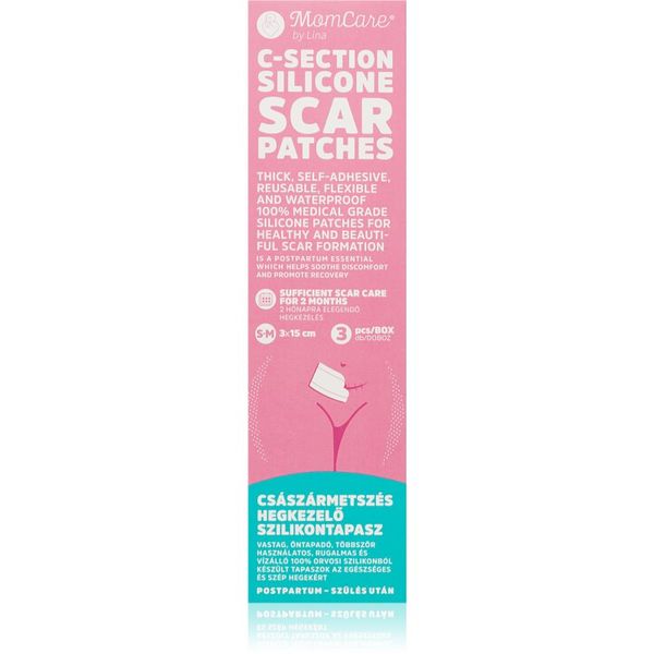 MomCare by Lina MomCare by Lina C-Section Silicone Scar Patches силиконови лепенки за рани след цезарово сечение размер S-M 3x15 cm 3 бр.