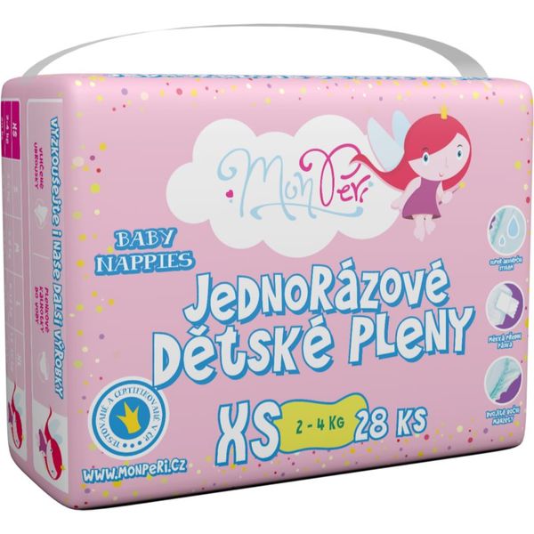 MonPeri MonPeri Klasik Size XS еднократни пелени 2-4 kg 28 бр.