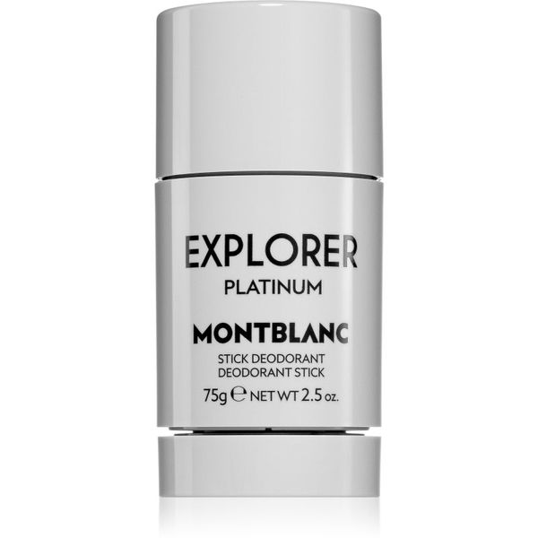 Montblanc Montblanc Explorer Platinum дезодорант в стик за мъже 75 гр.
