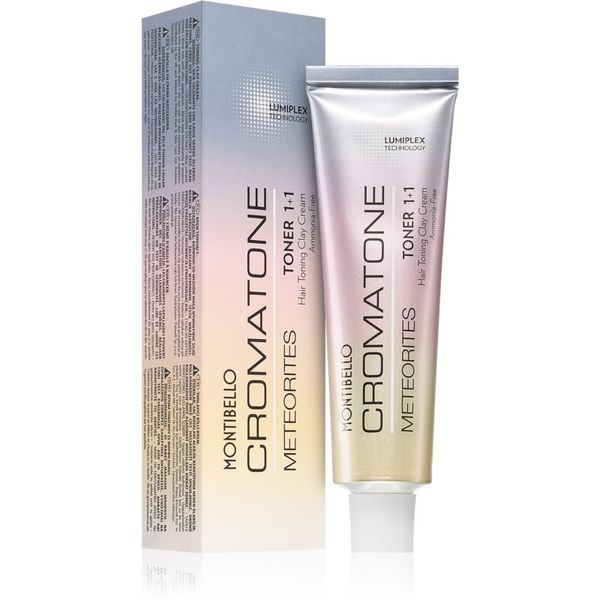 Montibello Montibello Cromatone Meteorites Toner цветен тонер за много светло русо, коса с кичури и побеляла коса цвят Titanium Grey 60 гр.