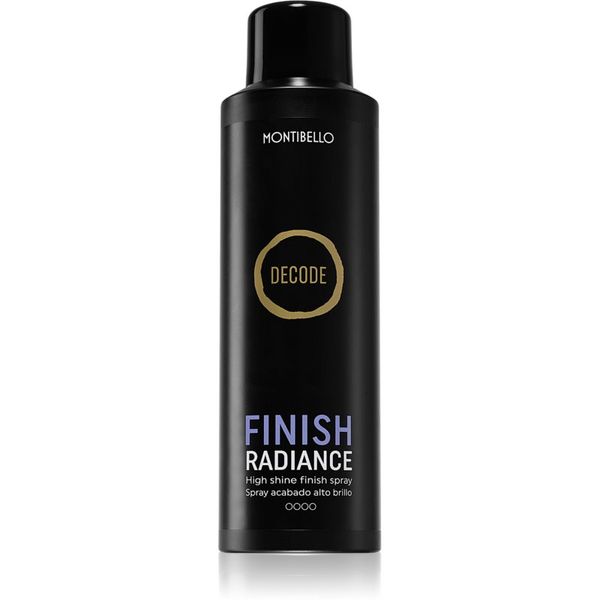 Montibello Montibello Decode Finish Radiance Spray бързозасъхващ спрей за коса за блясък 200 мл.