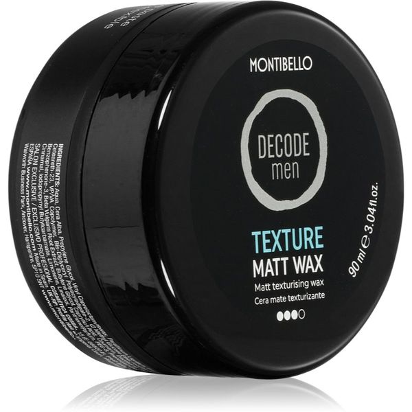 Montibello Montibello Decode Men Texture восък за коса за мъже 90 мл.