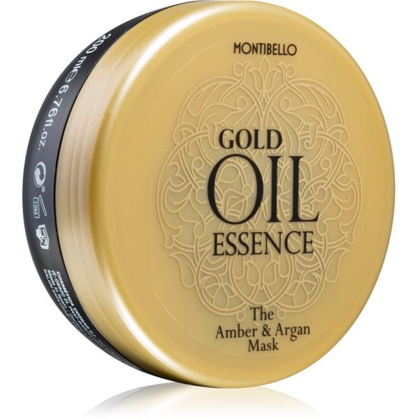 Montibello Montibello Gold Oil Amber & Argan Mask ревитализираща маска за коса 200 мл.