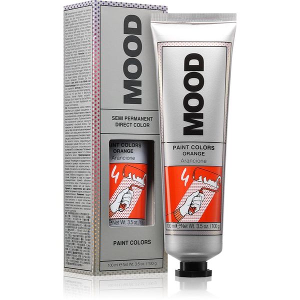 MOOD MOOD Paint Colors перманентната боя за коса цвят Orange 100 мл.